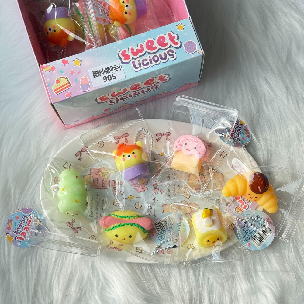Dessert Squishy Keychain (Assorted Series)