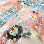 Adorable Penguin Squishy Keychain