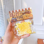 Classic Toast Squishy Keychain